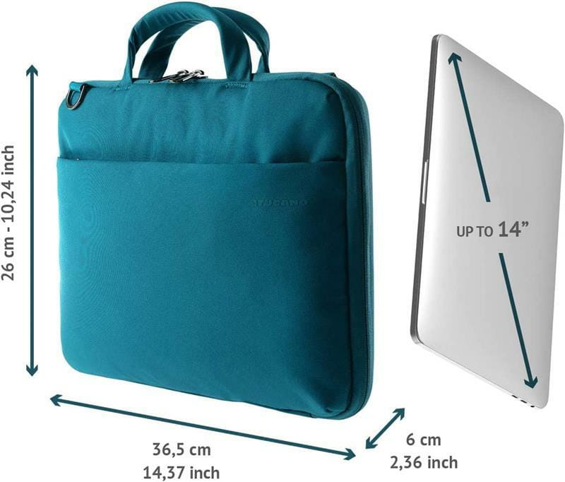 Сумка для ноутбука Tucano Darkolor 14" Light Blue (BDA1314-Z)