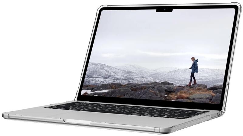 Чохол для ноутбука Urban Armor Gear Lucent для Macbook Pro 2020-2022 13" Ice/Black (134006114340)