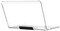 Фото - Чохол для ноутбука Urban Armor Gear Lucent для Macbook Pro 2020-2022 13" Ice/Black (134006114340) | click.ua