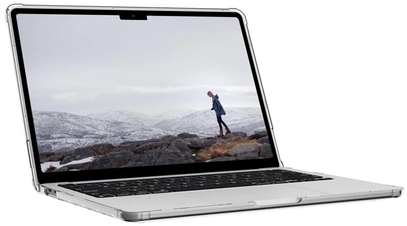 Чохол для ноутбука Urban Armor Gear Lucent для Macbook Pro 2020-2022 13" Ice/Black (134006114340)
