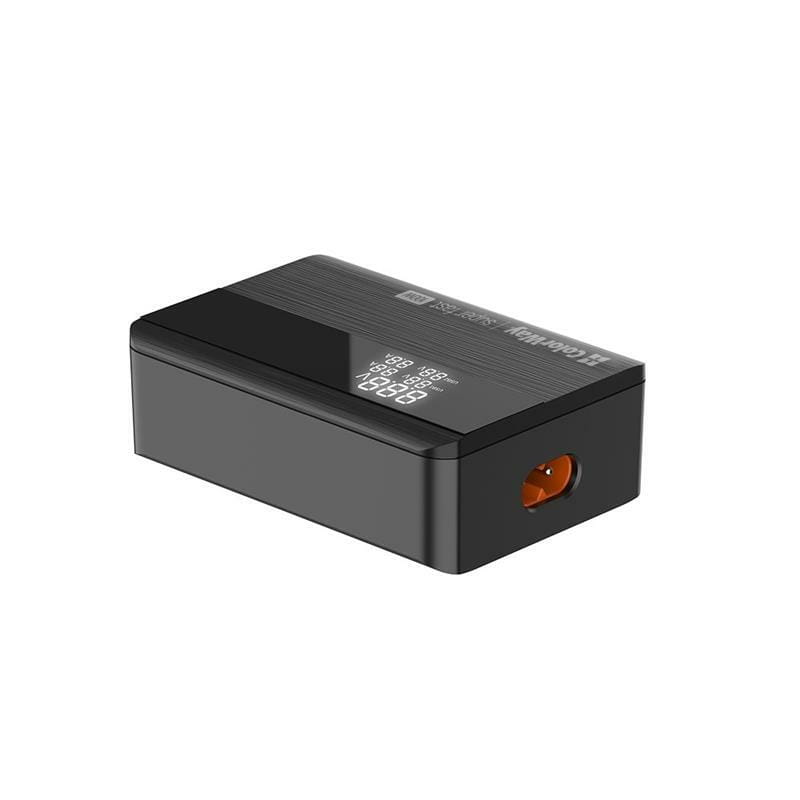 Мережевий зарядний пристрій ColorWay Power Delivery GaN (2USB-A + 2USB TYPE-C) (100W) Black (CW-CHS041PD-BK)