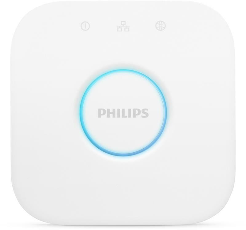 Набор Philips Hue Bridge лампа E27 White 2шт, светодиодная лента Plus RGB 2м (BRIDGE+E27W_2PCS+PLUS_2M)