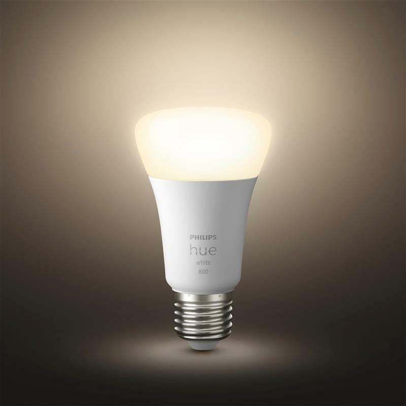 Стартовый комплект умного освещения Philips Hue White, Bridge, Dimmer, лампа E27 White 3 шт (929001821620)