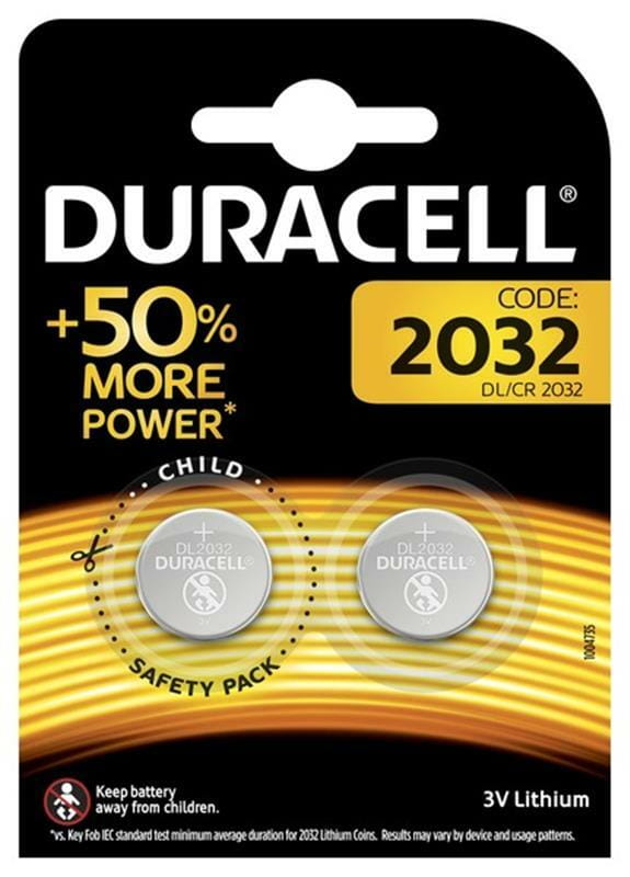 Батарейка Duracell DL 2032 BL 2шт