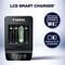 Фото - Мережевий зарядний пристрій Varta LCD Smart Plus Charger + 4 х Ni-Mh AA 2100 mAh (57684101441) | click.ua