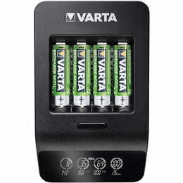 Мережевий зарядний пристрій Varta LCD Smart Plus Charger + 4 х Ni-Mh AA 2100 mAh (57684101441)