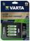 Фото - Мережевий зарядний пристрій Varta LCD Ultra Fast Plus Charger + 4 х Ni-Mh AA 2100 mAh (57685101441) | click.ua