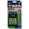 Фото - Мережевий зарядний пристрій Varta LCD Plug Charger + 4 х Ni-Mh AA 2100 mAh (57687101441) | click.ua