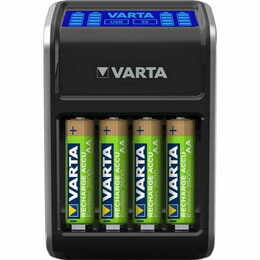 Мережевий зарядний пристрій Varta LCD Plug Charger + 4 х Ni-Mh AA 2100 mAh (57687101441)