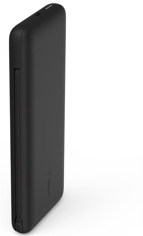 Універсальна мобільна батарея Belkin Integrated Cables 10000mAh Black (BPB006BTBLK)