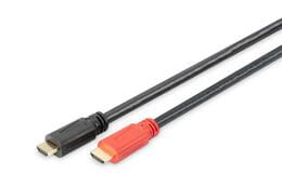 Кабель Digitus HDMI - HDMI (M/M), High Speed, 15 м, Black (AK-330105-150-S)