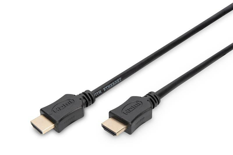 Кабель Digitus HDMI - HDMI (M/M), UHD 4K, 2 м, Black (AK-330107-020-S)