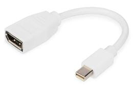 Переходник Digitus mini DisplayPort - DisplayPort (M/F), 0.15 м, White (DB-340405-001-W)