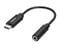 Фото - Адаптер Hama 3.5 мм - USB Type-C (F/M), Black (205262) | click.ua