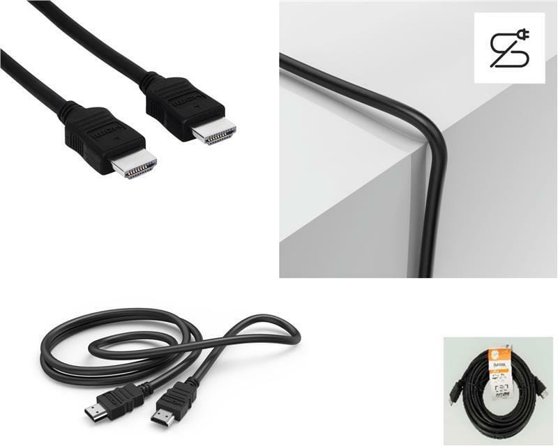 Кабель Hama HDMI - HDMI (M/M), 3D, 1080P, 10 м, Black (205280)