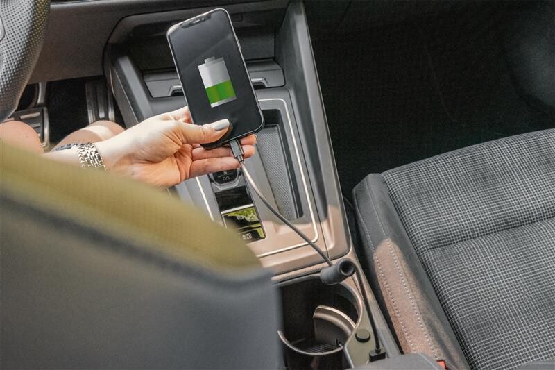 Кабель Digitus USB 2.0-Type-C (M/М), спиральный, 1 м (AK-300430-006-S)