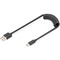 Фото - Кабель Digitus USB 2.0-Type-C (M/М), спиральный, 1 м (AK-300430-006-S) | click.ua