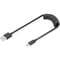 Фото - Кабель Digitus USB 2.0-Type-C (M/М), спиральный, 1 м (AK-300430-006-S) | click.ua