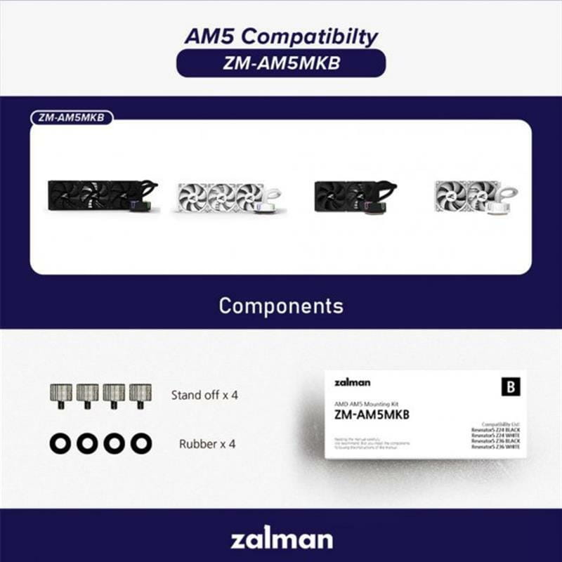 Кріплення для сокету AM5 Zalman ZM-AM5MKB