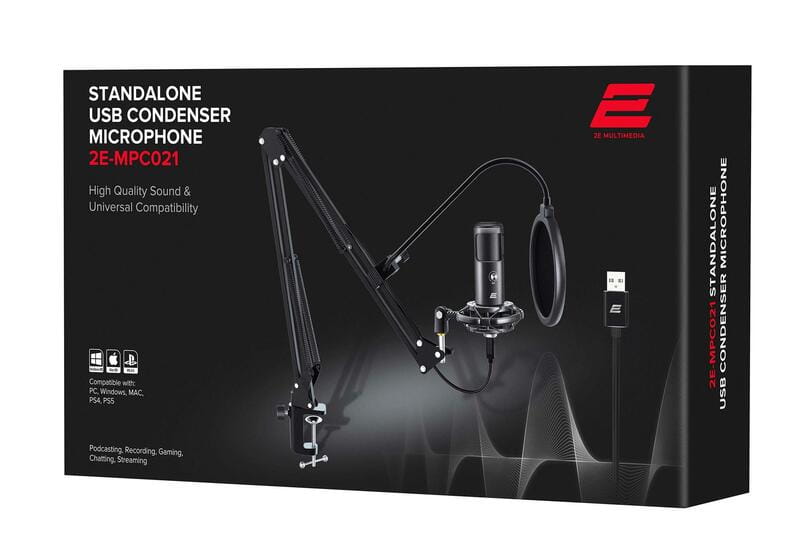 Микрофон для ПК 2Е MPC021 Streaming