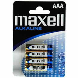 Батарейка Maxell AAA/LR03 BL 4шт