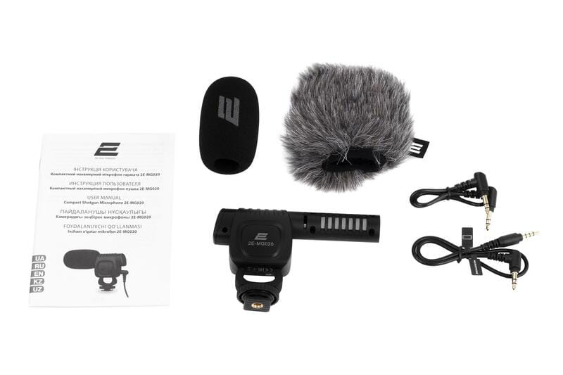 Микрофон-пушка 2E MG020 Shoutgun Pro