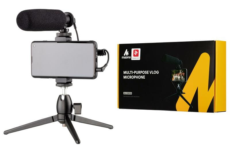 Микрофон с триподом для мобильных устройств 2Е MM011 Vlog KIT