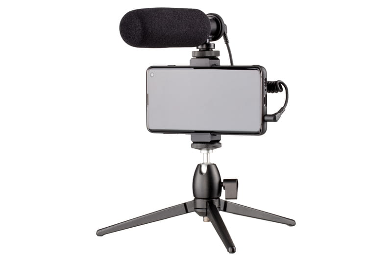 Мікрофон з триподом для мобільних пристроїв 2Е MM011 Vlog KIT