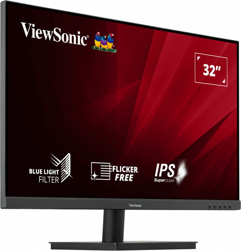 Монитор ViewSonic 31.5" VA3209-MH IPS Black