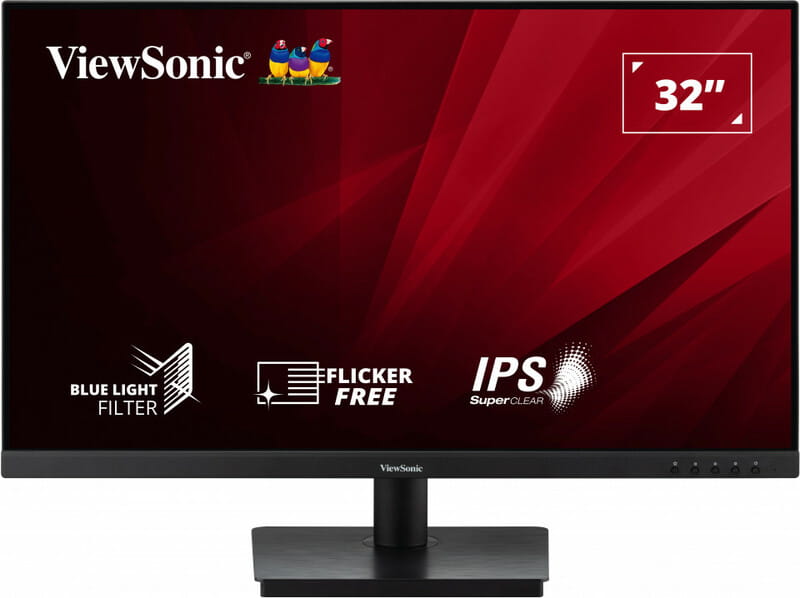 Монитор ViewSonic 31.5" VA3209-MH IPS Black