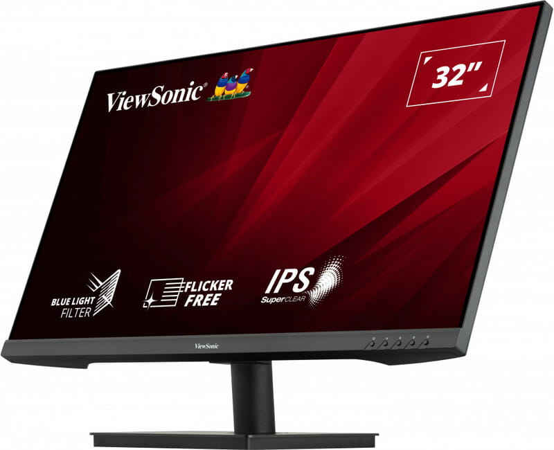 Монитор ViewSonic 31.5" VA3209-MH IPS Black