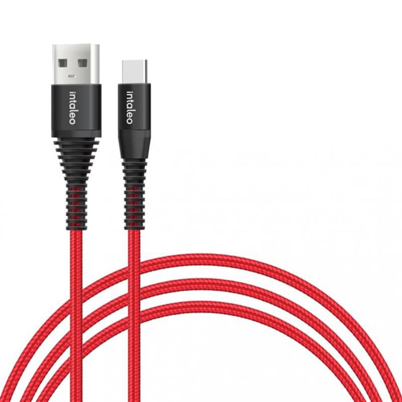 Кабель Intaleo CBRNYT1 USB - USB Type-C (M/M), 1.2 м, Red (1283126559464)