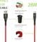 Фото - Кабель Intaleo CBRNYT1 USB - USB Type-C (M/M), 1.2 м, Red (1283126559464) | click.ua