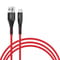 Фото - Кабель Intaleo CBRNYT1 USB - USB Type-C (M/M), 1.2 м, Red (1283126559464) | click.ua