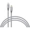 Фото - Кабель Intaleo CBGNYTL1 USB Type-C - Lightning (M/M), 30W, 1 м, Grey (1283126559587) | click.ua