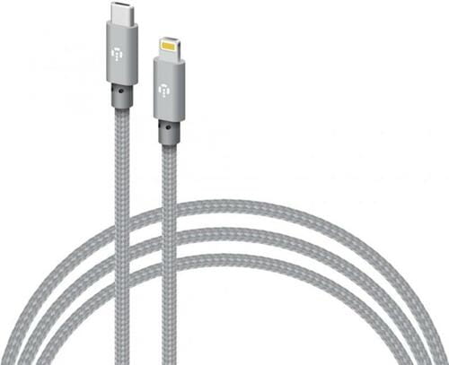 Photos - Cable (video, audio, USB) Intaleo Кабель  CBGNYTL1 USB Type-C - Lightning , 30W, 1 м, Grey (1283 (M/M)