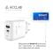 Фото - Зарядний пристрій AccLab AL-TC220 (1xUSB, 1xType-C) White (1283126556494) | click.ua