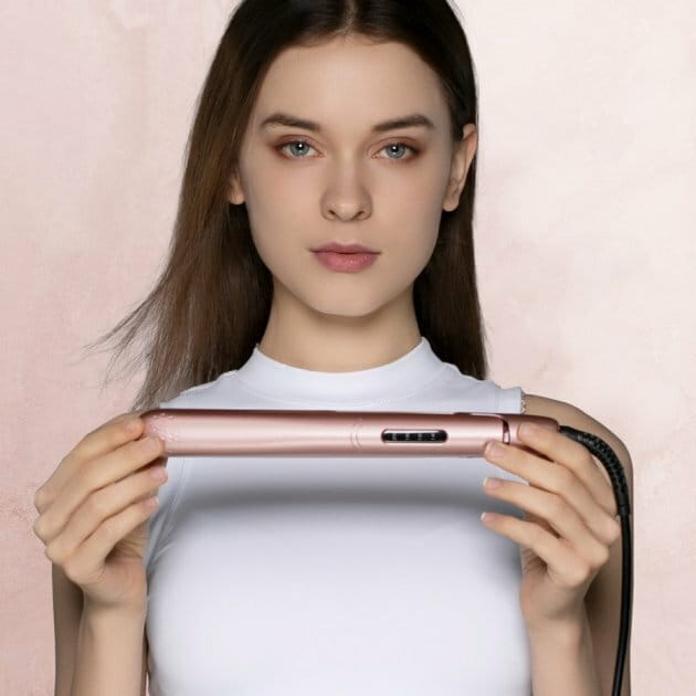 Прибор для укладки волос Xiaomi Enchen Hair Curling Iron Pink EU