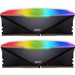 Модуль памяти DDR4 2x16GB/3600 Apacer NOX RGB Black (AH4U32G36C25YNBAA-2)