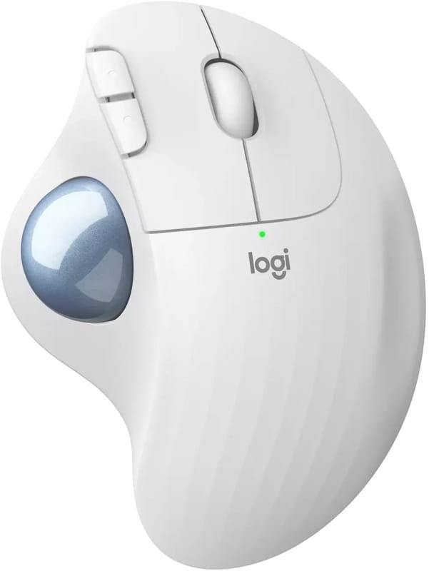 Миша бездротова Logitech Trackball Ergo M575 For Business Off White (910-006438)