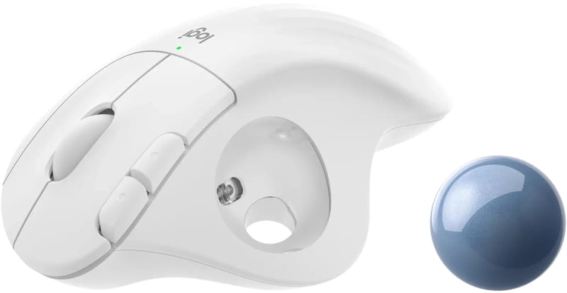 Мышь беспроводная Logitech Ergo M575 Wireless Trackball For Business Off White (910-006438)