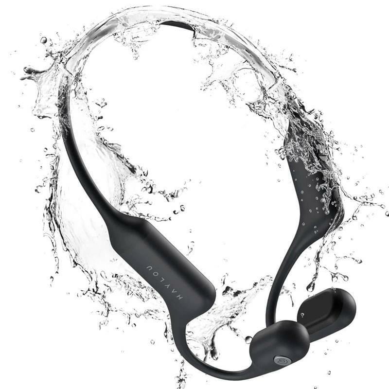 Bluetooth-гарнітура Haylou PurFree BC01 Wireless Bone Conduction Headphones Black (HAYLOU-BC01-BK)