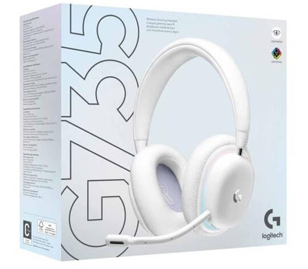 Гарнитура Logitech G735 Off White (981-001083)