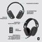 Фото - Bluetooth-гарнитура Logitech Zone Vibe Wireless MS Graphite (981-001157) | click.ua