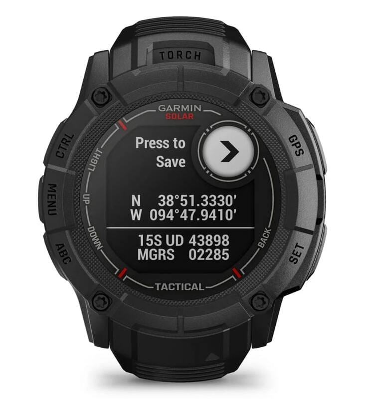 Смарт-часы Garmin Instinct 2X Solar Tactical Black (010-02805-74)