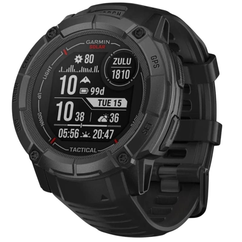 Смарт-часы Garmin Instinct 2X Solar Tactical Black (010-02805-74)