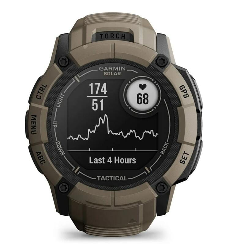 Смарт-часы Garmin Instinct 2X Solar Tactical Coyote Tan (010-02805-64)