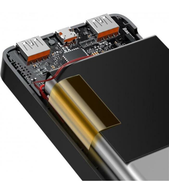 Універсальна мобільна батарея Baseus Bipow Digital Display 20W 30000mAh Black (PPDML-N01)
