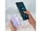 Фото - Універсальна мобільна батарея Baseus Qpow Digital Display Quick Charging Power Bank 20W 20000mAh Purple (PPQD-I05) | click.ua