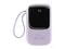 Фото - Універсальна мобільна батарея Baseus Qpow Digital Display Quick Charging Power Bank 20W 20000mAh Purple (PPQD-I05) | click.ua